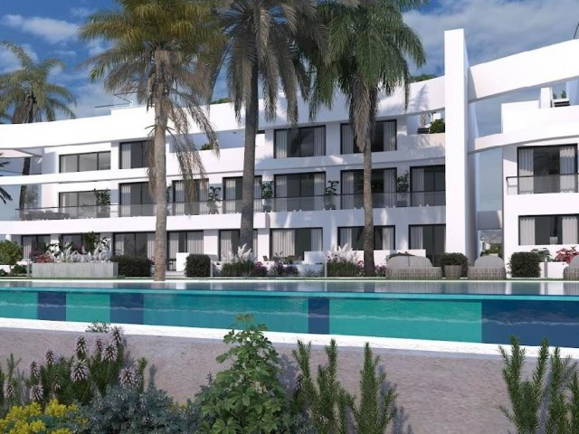 2+1 TURKISH KOÇANLI ZERO LUXURIOUS FLATS FOR SALE WITH STUNNING SEA VIEW IN İSKELE BOĞAZ