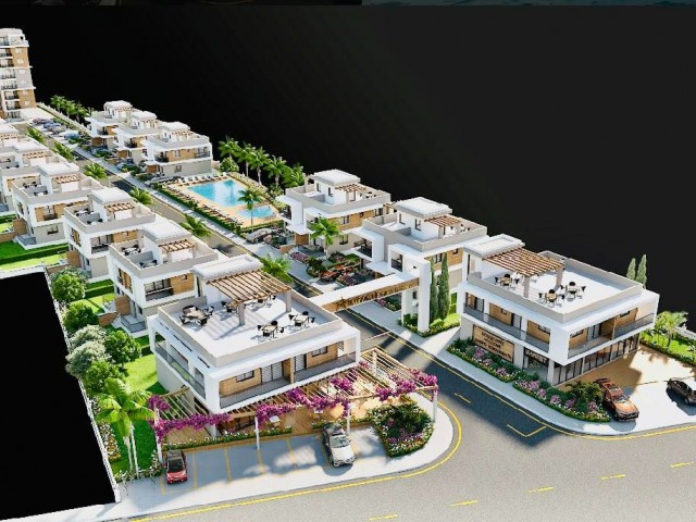 2+1 ZERO LUXURIOUS VILLA FOR SALE IN İSKELE WALKING DISTANCE TO THE SEA