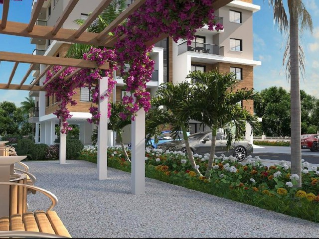 2+1 ZERO LUXURIOUS FLAT FOR SALE IN İSKELE BAHÇELER WALKING DISTANCE TO THE SEA