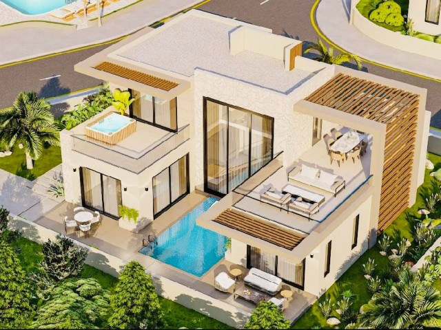 3+1 POOL ZERO LUXURIOUS DUPLEX VILLAS FOR SALE IN ÖTÜKEN