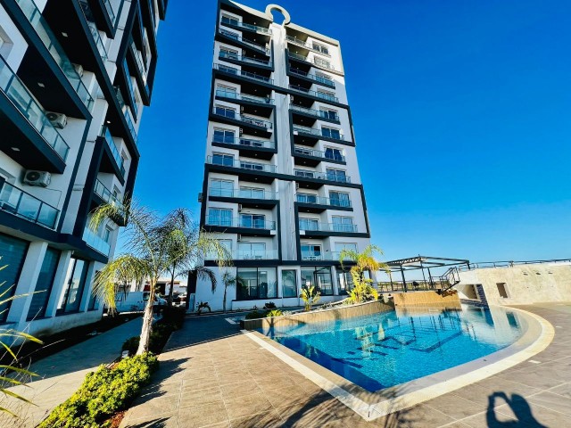 3+1 LUXURY FLAT FOR SALE WITH STUNNING SEA VIEW IN İSKELE BAHÇELER