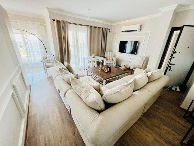 3+1 LUXURY FLAT FOR SALE WITH STUNNING SEA VIEW IN İSKELE BAHÇELER