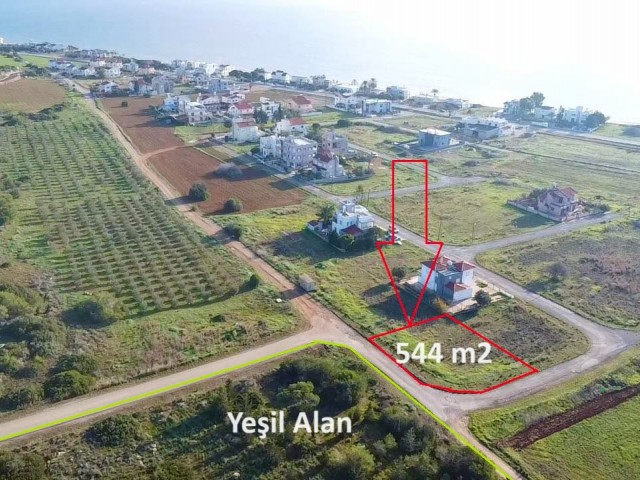 LAND FOR SALE IN İSKELE BOGAZ, WALKING DISTANCE TO THE SEA, SUITABLE FOR VILLA CONSTRUCTION
