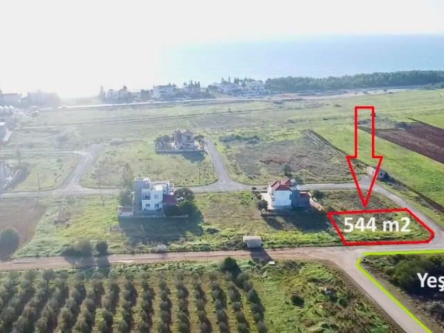 LAND FOR SALE IN İSKELE BOGAZ, WALKING DISTANCE TO THE SEA, SUITABLE FOR VILLA CONSTRUCTION