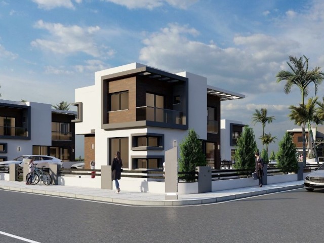 3+1 NEW LUXURY VILLA FOR SALE IN İSKELE BAHÇELER