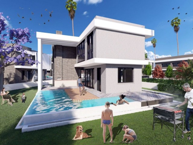 3+1 NEW LUXURY VILLAS FOR SALE IN TUZLA NEAR THE SEA