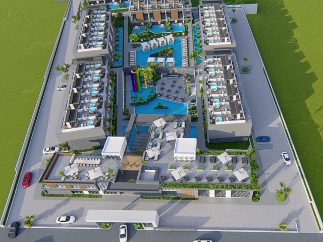 NEW LUXURY FLATS FOR SALE IN İSKELE LONG BEACH, WALKING DISTANCE TO THE SEA