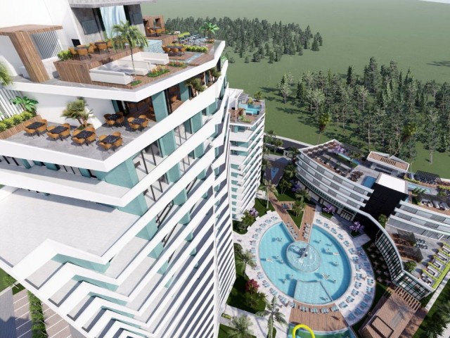 NEW LUXURY FLATS FOR SALE IN İSKELE LONG BEACH, WALKING DISTANCE TO THE SEA