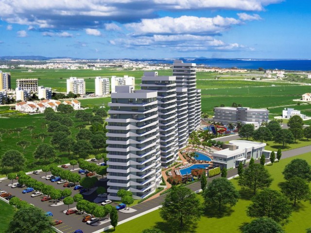 NEW LUXURY FLATS FOR SALE IN İSKELE LONG BEACH, WALKING DISTANCE TO THE SEA