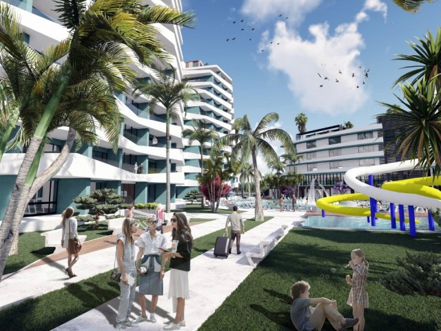 1+1 neue Luxuswohnungen zum Verkauf in Long Beach, nur wenige Gehminuten vom Meer entfernt