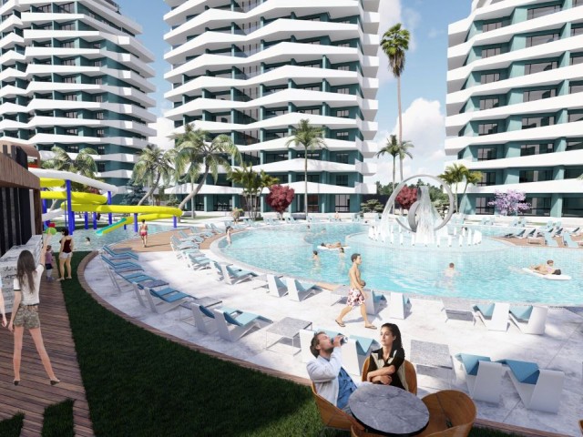 2+1 NEUE LUXUSWOHNUNGEN ZUM VERKAUF IN LONG BEACH, IN FÜHRLICHER NÄHE ZUM MEER