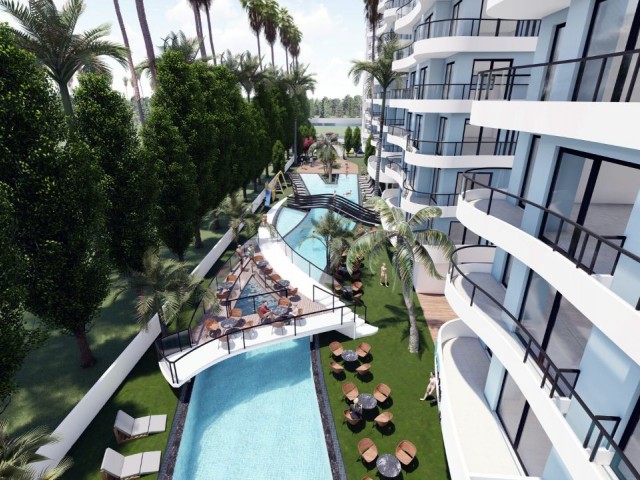 2+1 NEUE LUXUSWOHNUNGEN ZUM VERKAUF IM İSKELE LONG BEACH-BEREICH