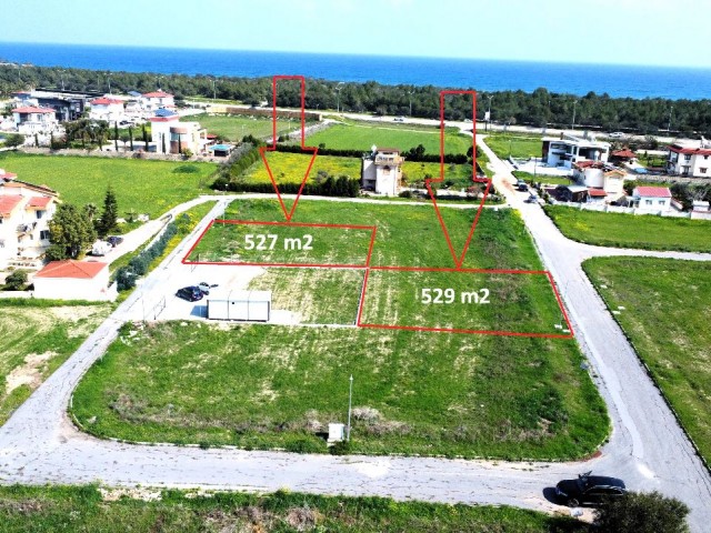 LANDS FOR SALE SUITABLE FOR VILLA CONSTRUCTION IN İSKELE LONG BEACH