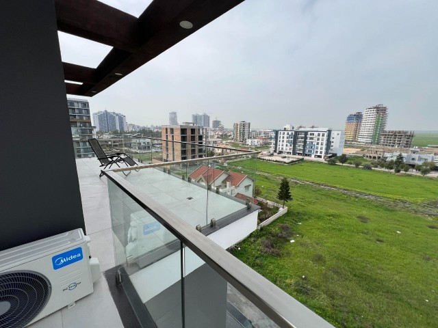 2+1 LUXURY PENTHOUSE FOR SALE WITH STUNNING SEA VIEW IN İSKELE LONG BEACH