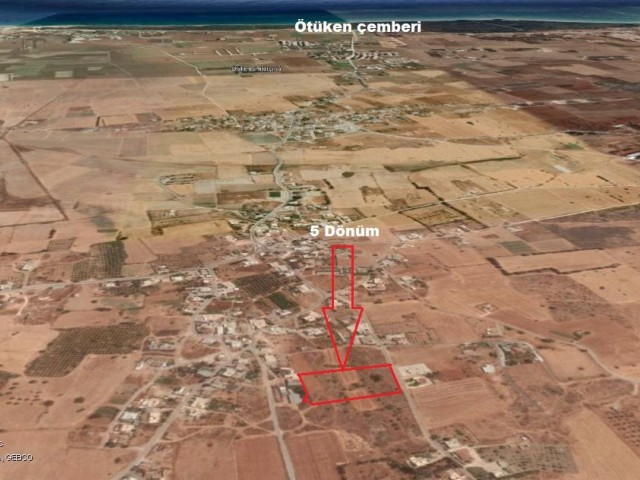 5 FELD ZUM VERKAUF IN KUZUCUK ERKLÄREN, OFFEN FÜR DIE ENTWICKLUNG