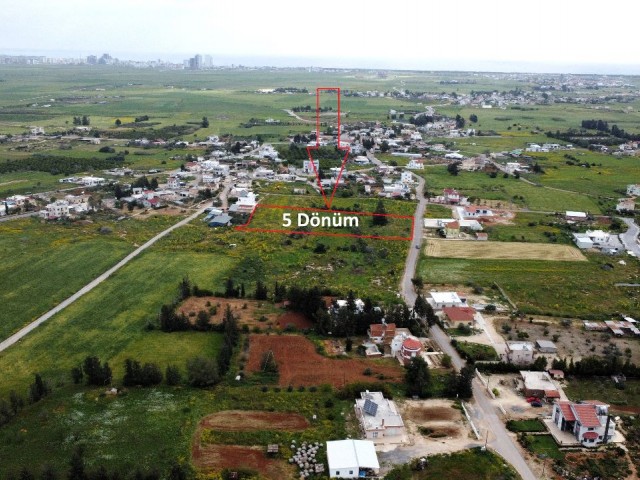 5 DECLAR FIELD FOR SALE IN KUZUCUK, OPEN FOR DEVELOPMENT