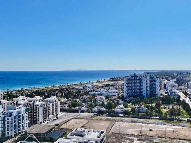 1+1 NEW LUXURY FLAT FOR SALE IN İSKELE LONG BEACH, WALKING DISTANCE TO THE SEA