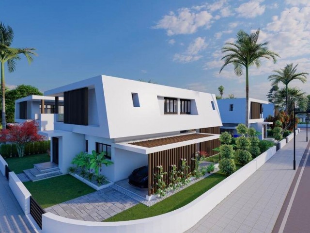 3+1 LUXUSVILLA MIT POOL ZUM VERKAUF IN DER UMGEBUNG YENİBOĞAZİÇİ