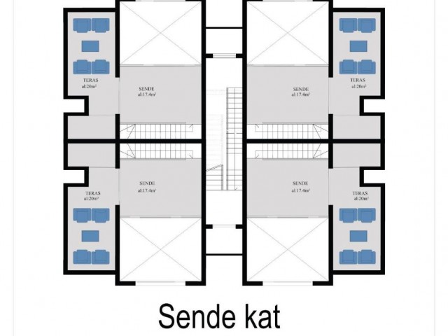 YENİBOĞAZİÇİ'NDE SATILIK 2+1 SIFIR LÜKS DAİRELER