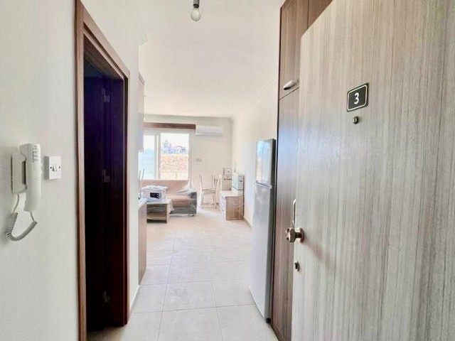 NEW STUDIO FLAT FOR SALE IN İSKELE LONG BEACH, WALKING DISTANCE TO THE SEA