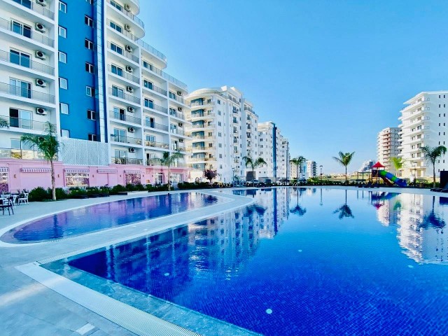 NEW STUDIO FLAT FOR SALE IN İSKELE LONG BEACH, WALKING DISTANCE TO THE SEA