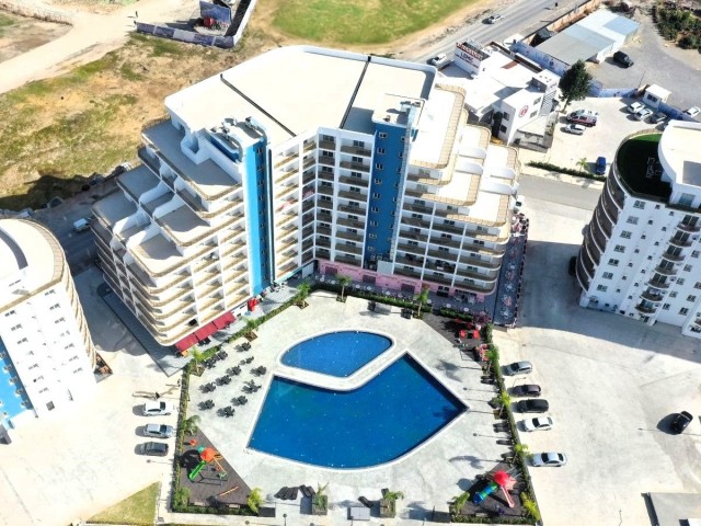 NEW STUDIO FLAT FOR SALE IN İSKELE LONG BEACH, WALKING DISTANCE TO THE SEA