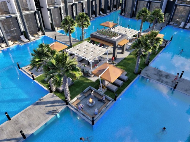 2+1 NEW LUXURY PENTHOUSE FOR SALE IN İSKELE LONG BEACH, WALKING DISTANCE TO THE SEA