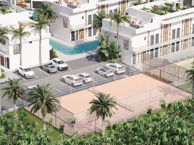 NEW LUXURY FLATS FOR SALE IN İSKELE BAHÇELER, WALKING DISTANCE TO THE SEA