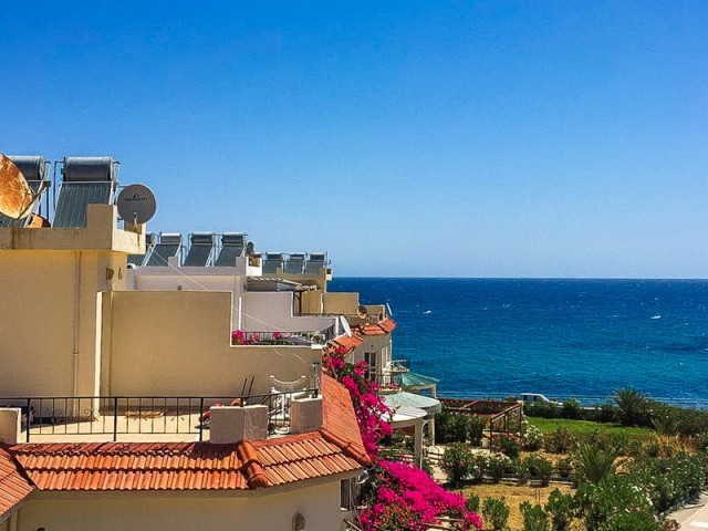 3 Bedroom + Penthouse apartment for sale in Lapta in a seaside position + very close to the beach + fully furnished + air conditioning + shared pool ** 