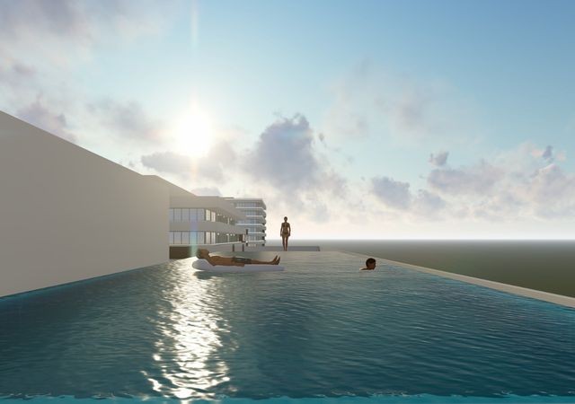 1, 2, 3 and 4 bedrooms + shared swimming pool + very close to the beach + Apartments for sale with payment plan on Iskele ** 