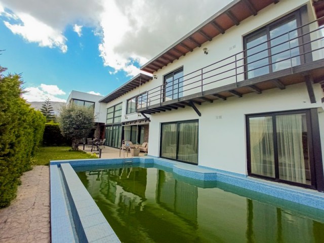 Just REDUCED from 425,000 GBP to 370,000 GBP-Uni ① Modernes Design 4 + 3 Villa Llogara Private Pool in this Popular Cypriot Village of Ozankoy ** 