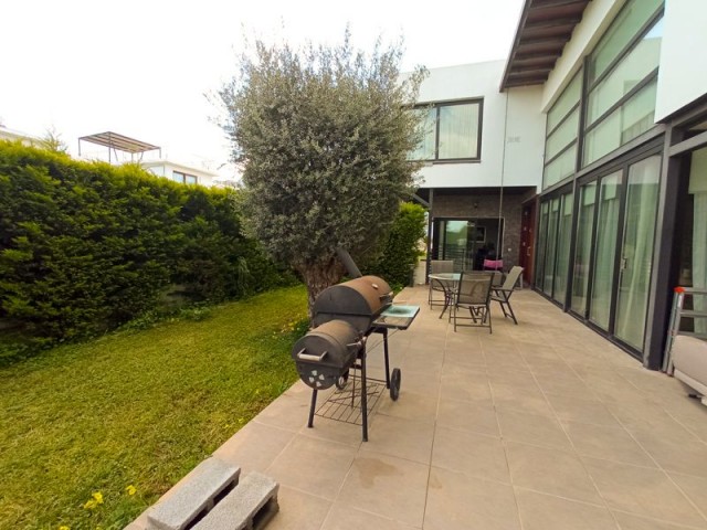 JUST REDUCED from 425,000 GBP to 374,950 GBP - Unique Modern Design 4 + 3 Villa with Private Pool in this Popular Cypriot Village of Ozankoy