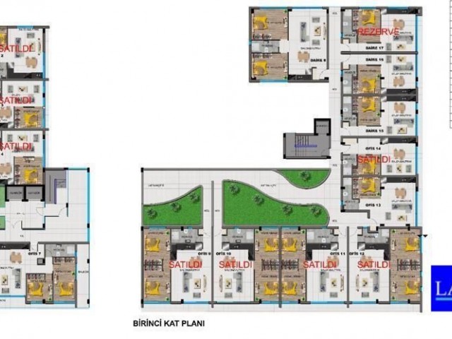 Fantastic Investment Right In the Heart of Kyrenia-1 + 1 Apartments ① Spa, Hammam, Pool, And Gym ** 