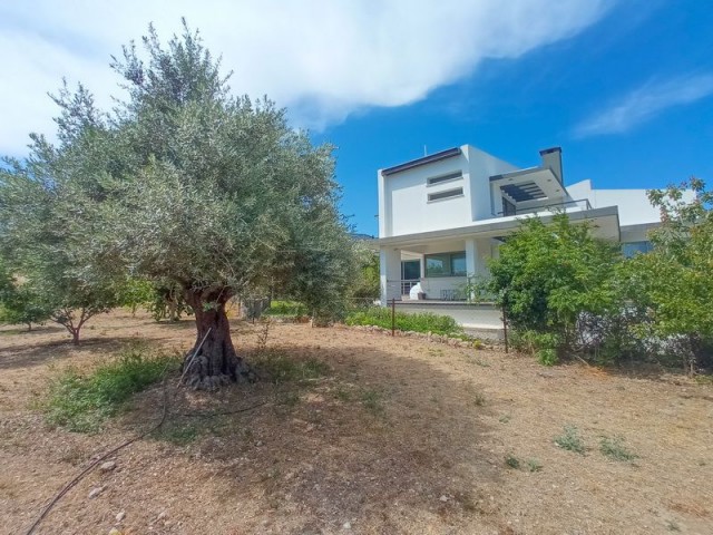 Modern Design 4 + 1 Villa In Catalkoy On A Large Plot Which Is Ideal For Building Another Property