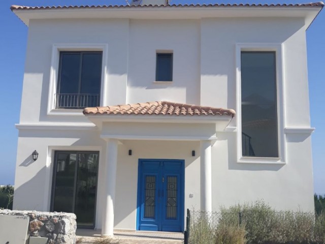 Brand new UNFURNISHED (with white goods, air condition, and central heating) 4 + 1 Villa with Shared Pool