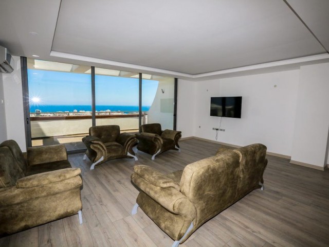 Brand New Luxury 3 Bedroom Penthouse with Panoramic Mountain & Sea Views From the Best Vantage Point Overlooking Kyrenia City Centre