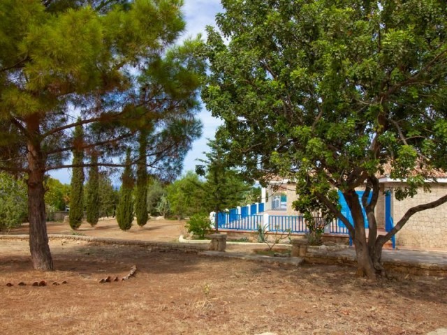 Beautifully Renovated Mediterannean Stone Bungalow - 4 Bedrooms set in 4 Donums of Land + Private Pool + Sea & Mountain Views