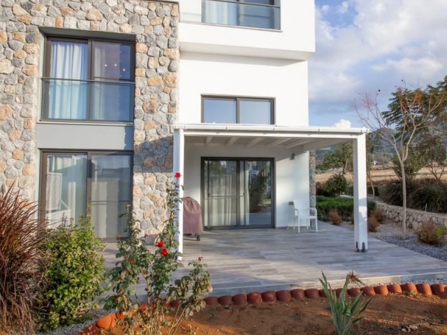 JUST REDUCED - Front Line Sea Views from this Stunning Duplex Apartment on this attractive site with Shared Swimming Pool, in Kucuk Erenkoy