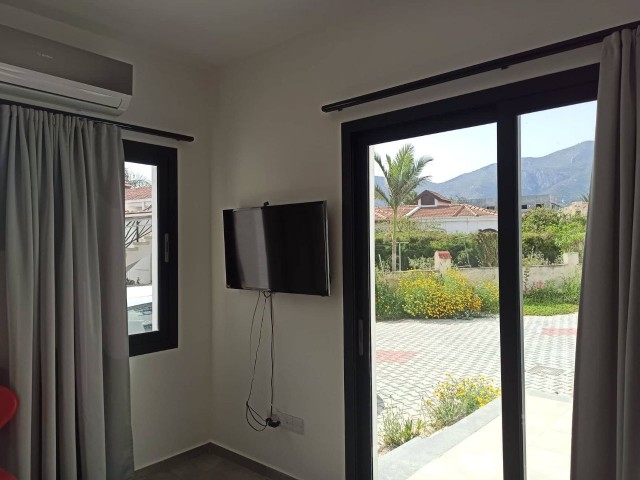 Luxury Garden Apartment with Beautiful Mountain Vews Right in The Heart of Ozankoy in a Hidden Quiet Area