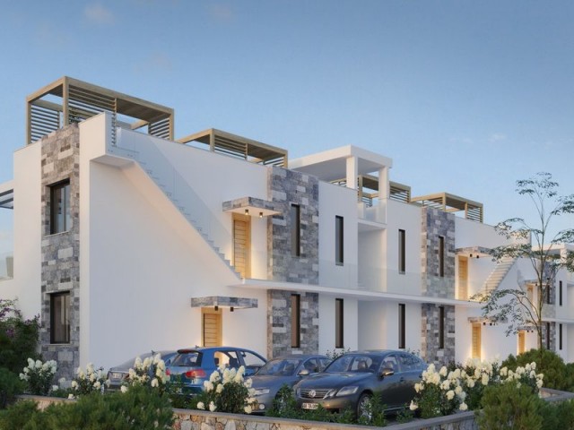 Ground floor and penthouse apartments in Esentepe + 3 Bedrooms + Shared Swimming Pool + Walking distance to the sea + Pay planned ** 