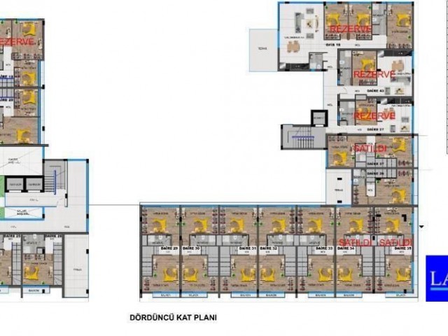 Luxuriöse Anlage mitten im Herzen von Kyrenia – Studios-Apartments, 1, 2 und 3 Schlafzimmer PLUS Apartments im Loft-Stil + Fitnesscenter, Hamam, Pool auf der Dachterrasse.