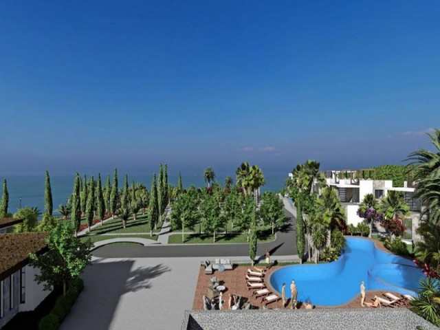 Modern 3+1 Bungalow in Esentepe + Communal swimming pool + Tennis court + Mysterious mountain and sea views ref 1821a-3