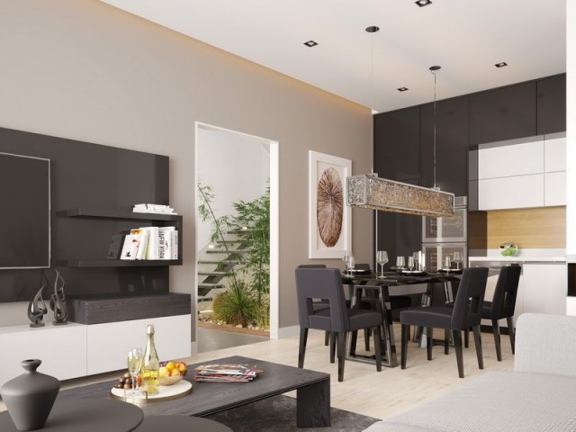 Esentepe'de Modern 5+1 Villa + Terasta özel yüzme havuzu + Çatı Teras+ Esrarengiz dağ ve deniz manzarası ref 1821a-5