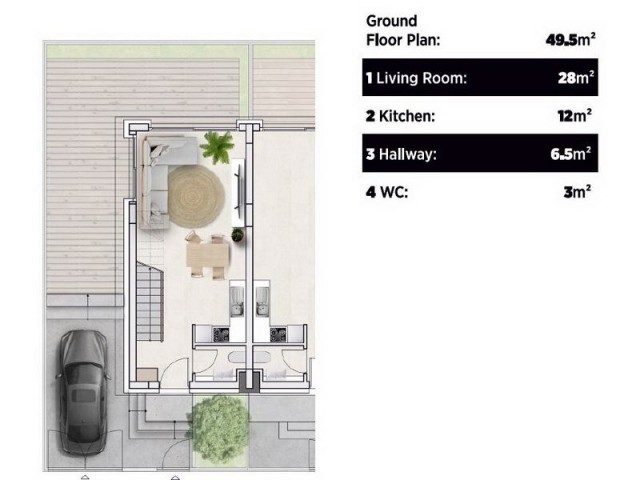 2+1 Houses + Shared swimming pool + central heating and cooling system + payment plan ref 1771c-1