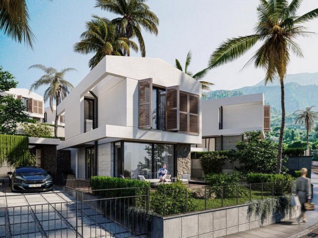 3+1 Villas + Shared Swimming Pool + Central heating and cooling system + Payment plan ref 1771c-2