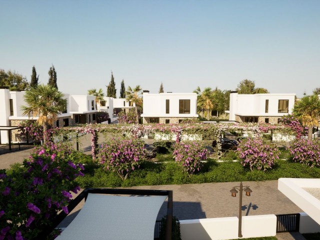 3+1 Modern Villas in Edremit + Shared Swimming Pool + Roof Terrace ref 234h-1