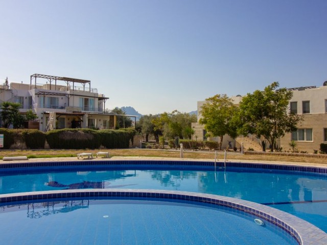 3+1 Flat with Terrace in Esentepe + Perfect Complex + Shared Swimming Pool + Fully Furnished