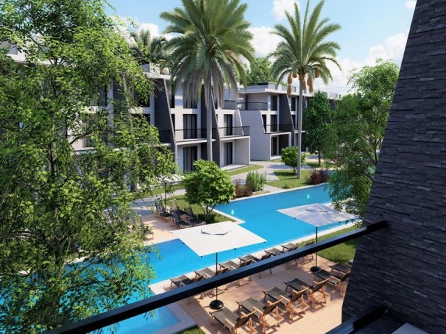 2+1 Garden Apartments & Penthouses + Communal Swimming Pool + Payment Plan