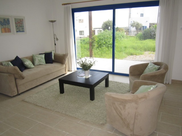 3 bedroom off plan bungalows + communal pool + sea views