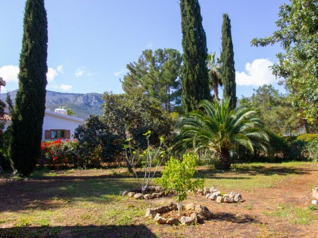 4+1 Bungalow auf einem großen Grundstück + Gästehaus + Gemeinschaftspool in olympischer Größe + Solaranlage